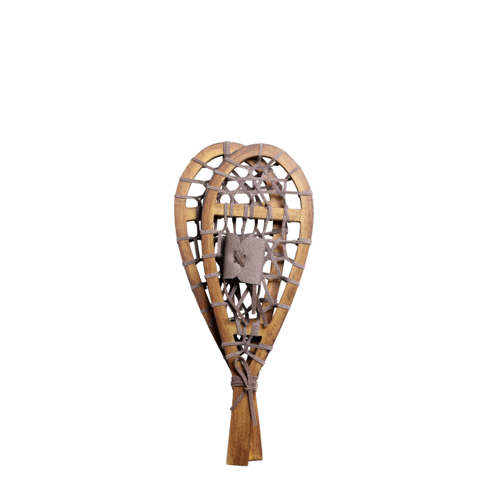 Vintage Lumikengät, 36x23x3 cm