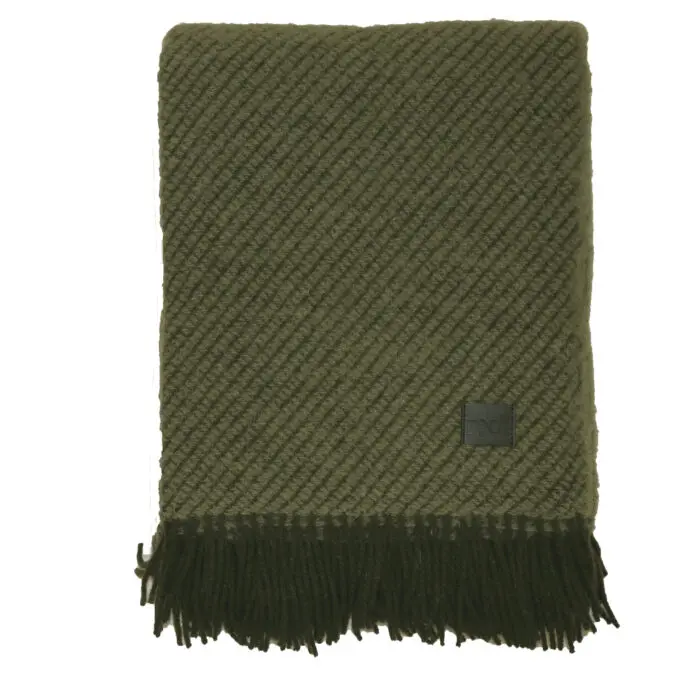 Torkkupeitto Aukland 130x170cm vihreä/vihreä