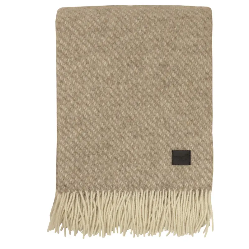 Torkkupeitto Aukland 130x170cm beige/valkoinen