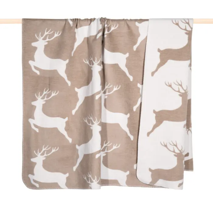 Torkkupeitto deer Taupe 150x200cm