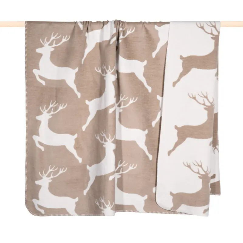 Torkkupeitto deer Taupe 150x200cm