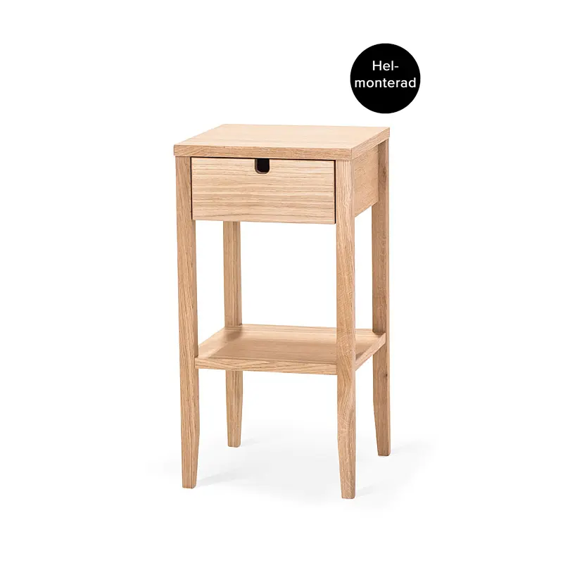 Klinte yöpöytä öljytty tammi