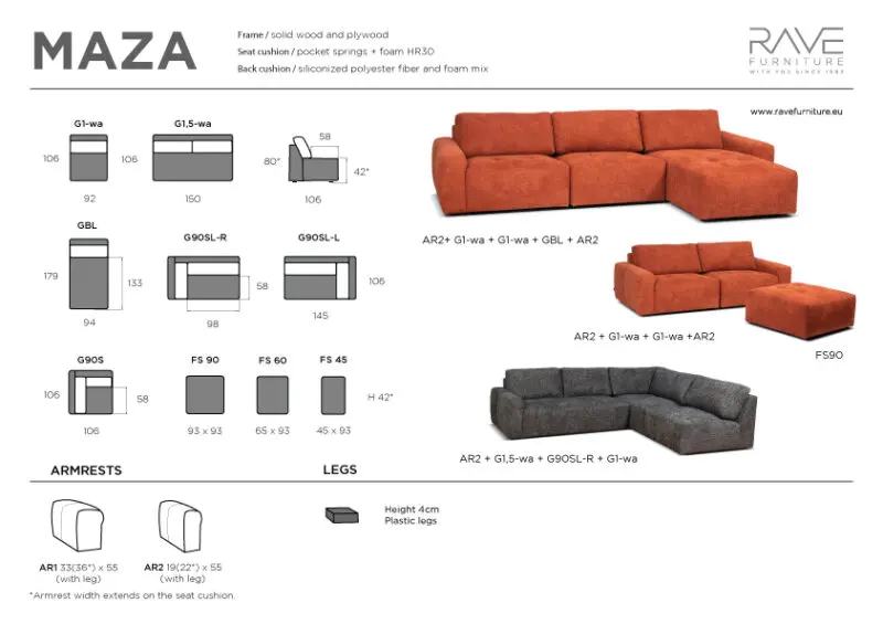 Maza divaanisohva HR1 - Image 8