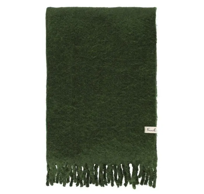 Torkkupeitto Valma 125x150 cm sammaleen vihreä