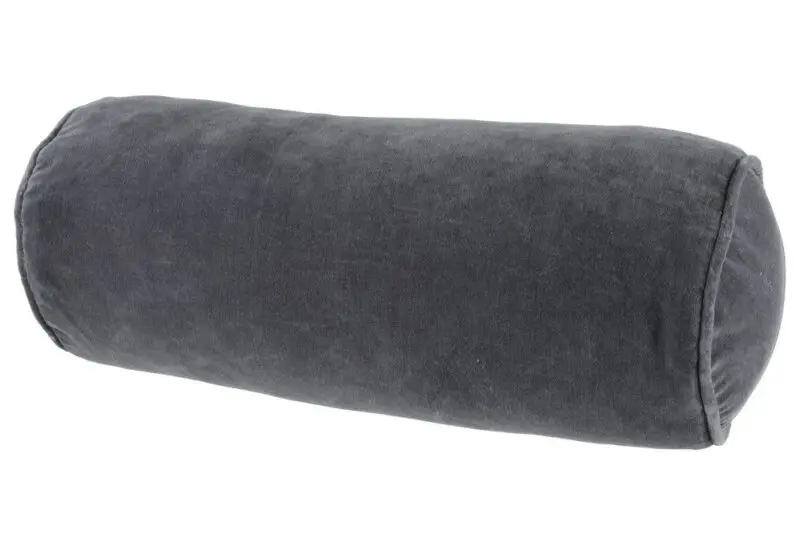 Fanni K koristetyyny bolster sametti graniitinharmaa