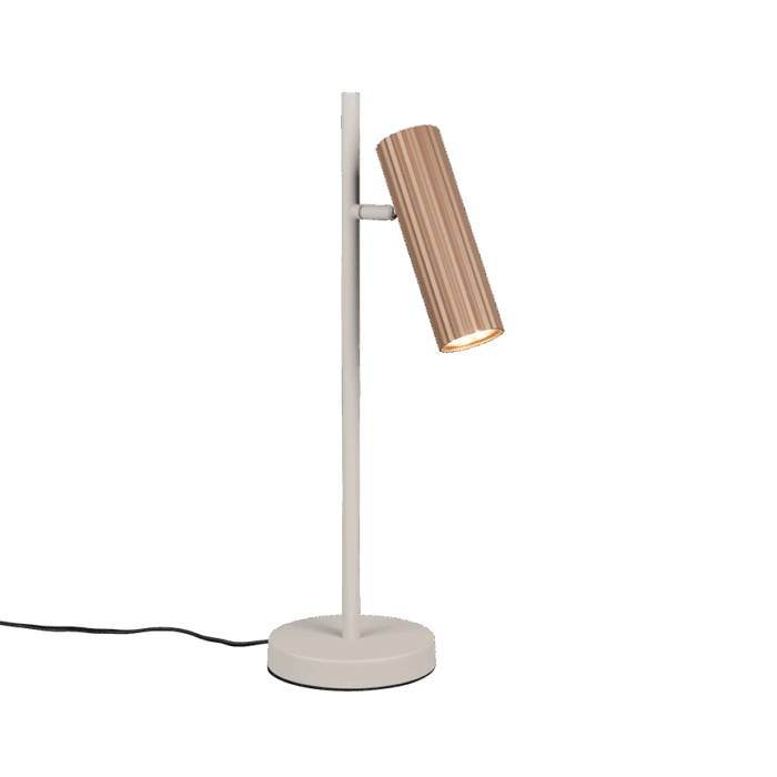 Pöytävalaisin Soka beige