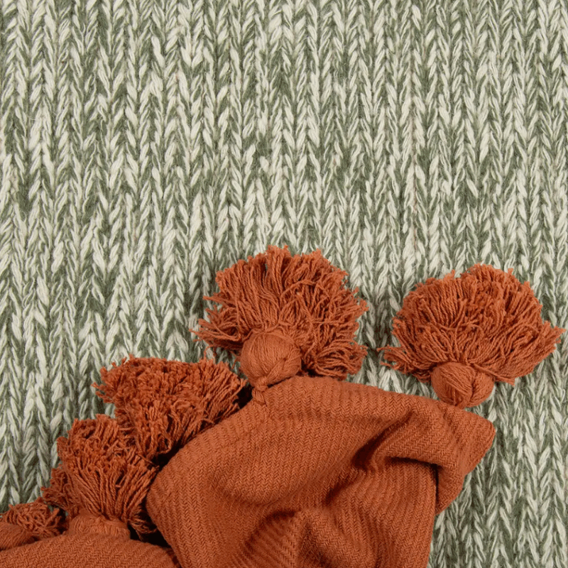 Anna villamatto, vihreä - Image 6