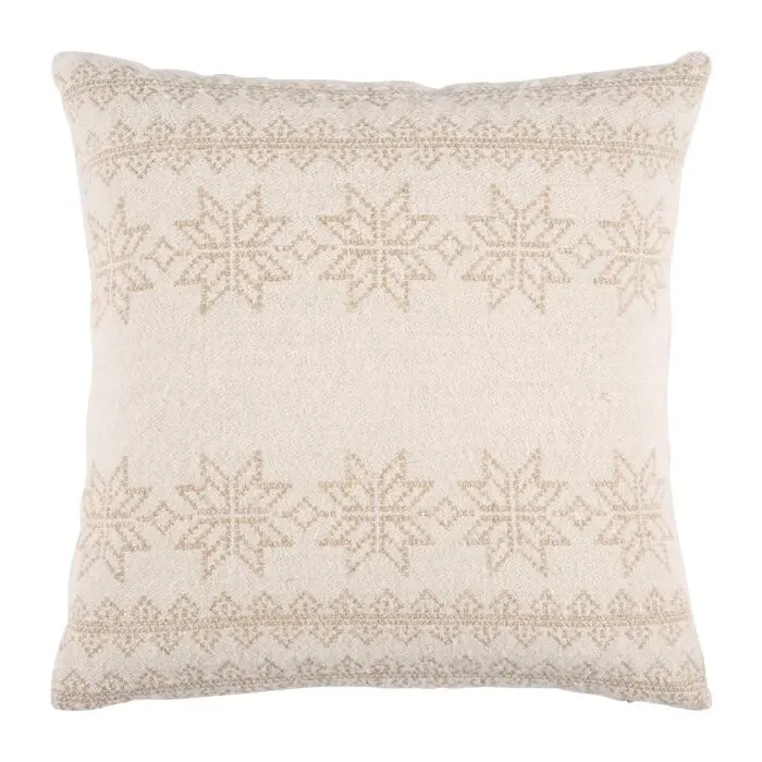 Tyynynpäällinen Joulutähti 55x55cm beige