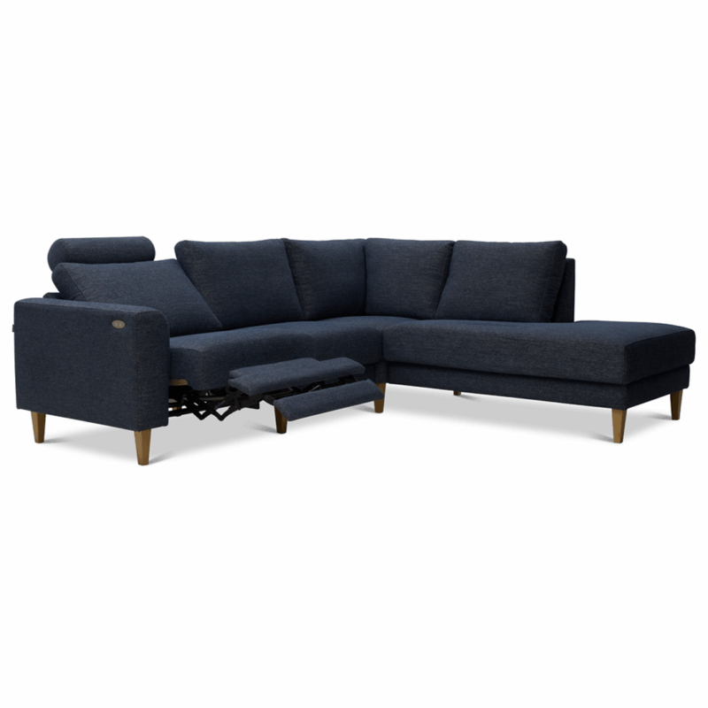 Puro avokulmasohva sähkömekanismilla