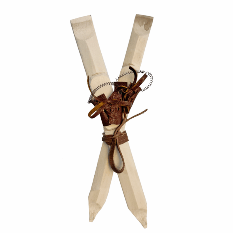 Sisustussukset 22cm valkoinen