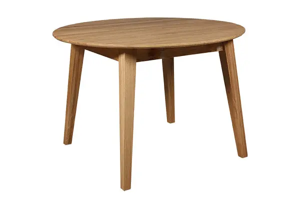 Genova ruokapöytä pyöreä 90 cm + 40 cm jatko - Image 2