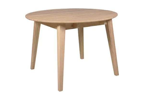 Genova ruokapöytä pyöreä 90 cm + 40 cm jatko - Image 3