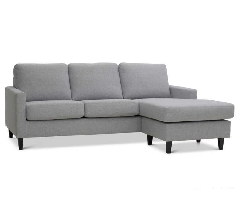 Oliver divaanisohva, vaaleanharmaa