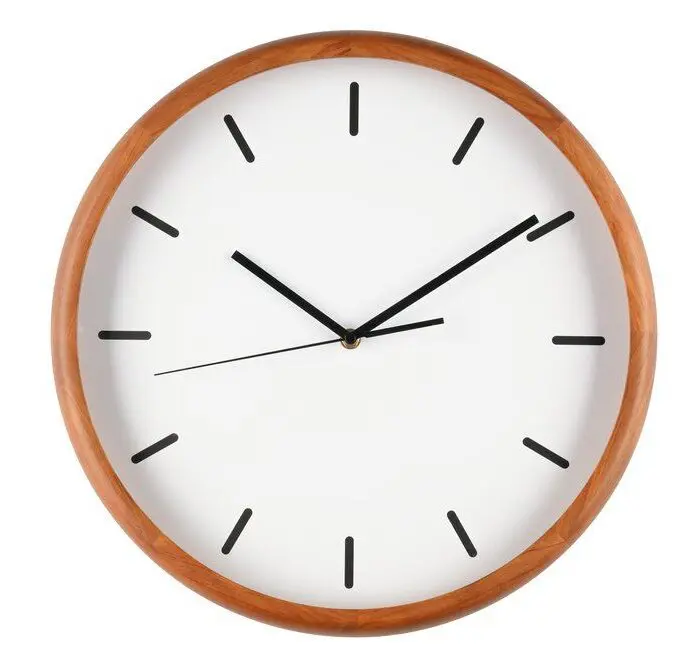 Seinäkello Kaste 40 cm ruskea