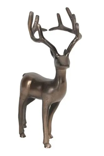 Porofiguuri 17x13x35cm vanha kupari