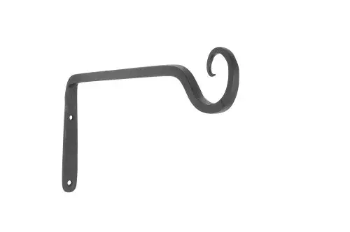 Lyhtykoukku seinälle musta 30x2x12