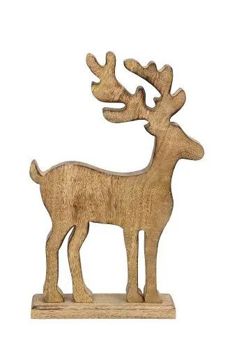 Porofiguuri puu 20x5x32cm ruskea