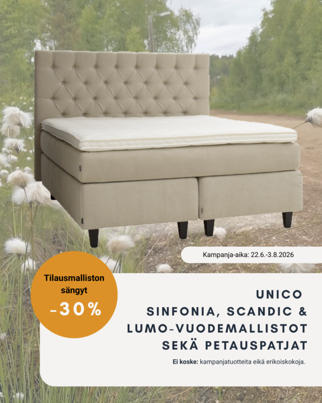 Unico-sängyt-kesäale