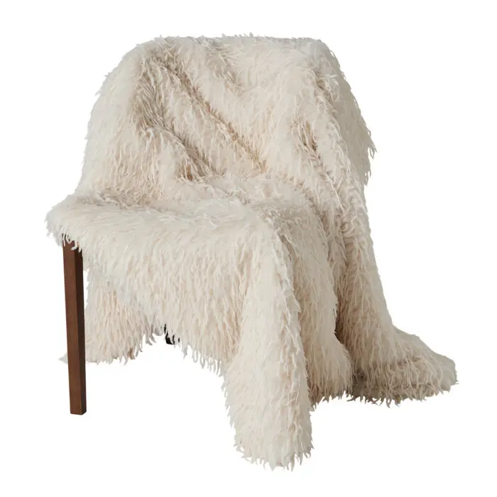 Skinnwille Fay Blanket M ivory