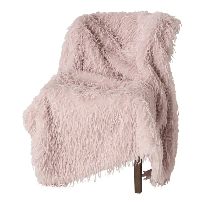 Skinnwille Fay Blanket M pale pink