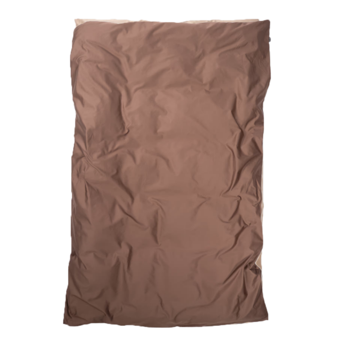 Muuni Premium tuplapussilakana ruskea 220x200cm