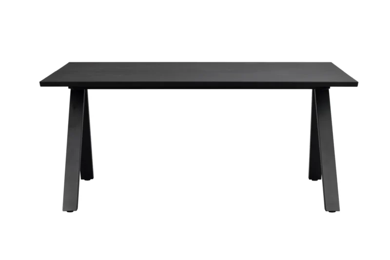 Rowico Carradale ruokapöytä 100x170cm, musta V-jalalla - Image 4