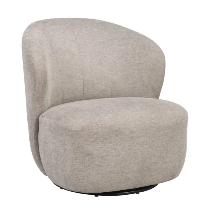 Roselawn pyörivä nojatuoli Beige