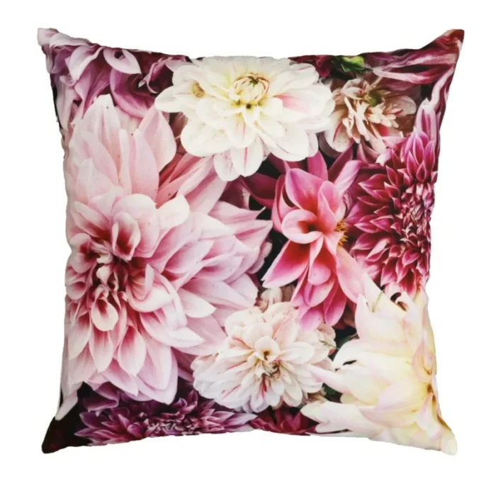 Tyynynpäällinen Dahlia 45x45cm roosa