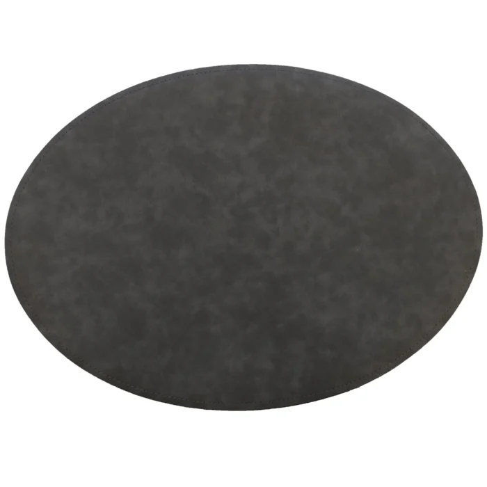 Pöytätabletti Vejby ovaali "nahka" musta