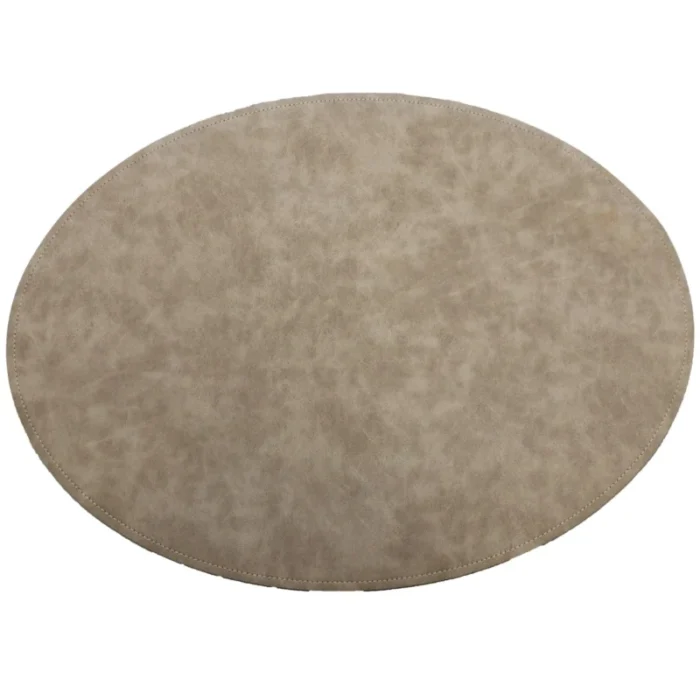 Pöytätabletti Vejby ovaali "nahka" Nougat