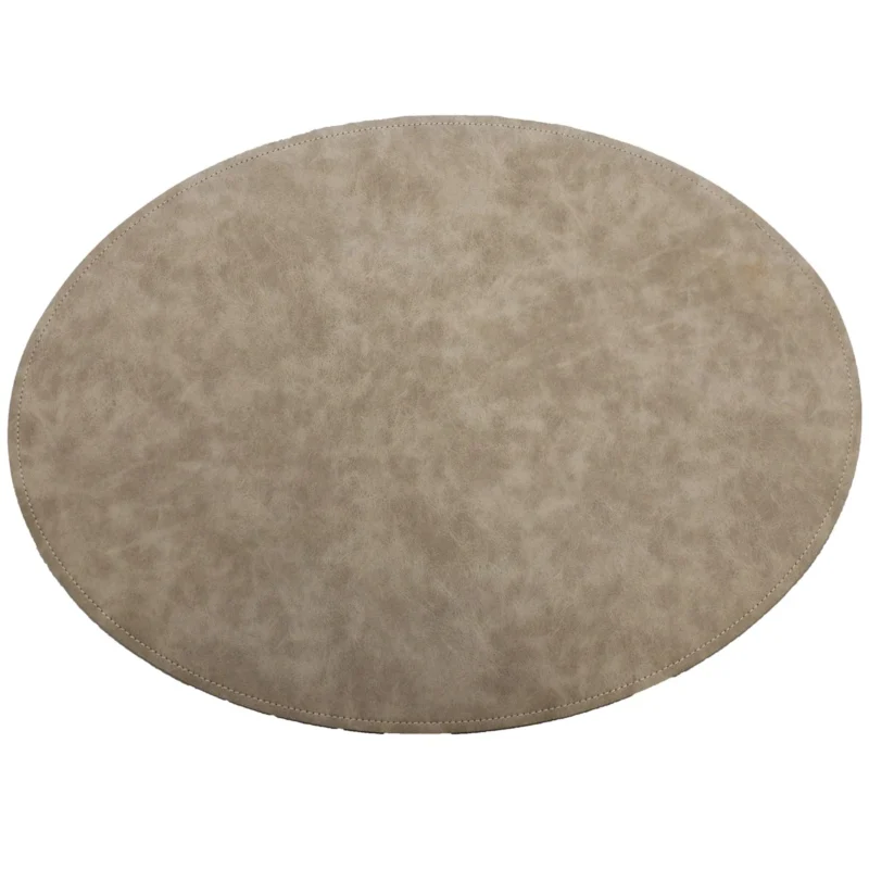 Pöytätabletti Vejby ovaali "nahka" Nougat