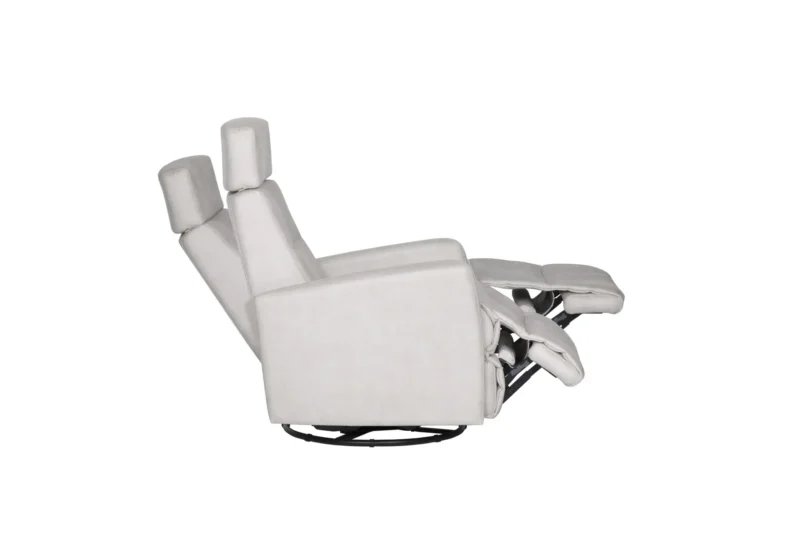 Mango recliner kahvalla musta nahka/kn - Image 2