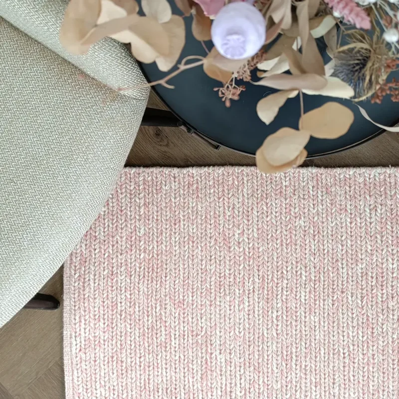 Anna villamatto, vaaleanpunainen - Image 3