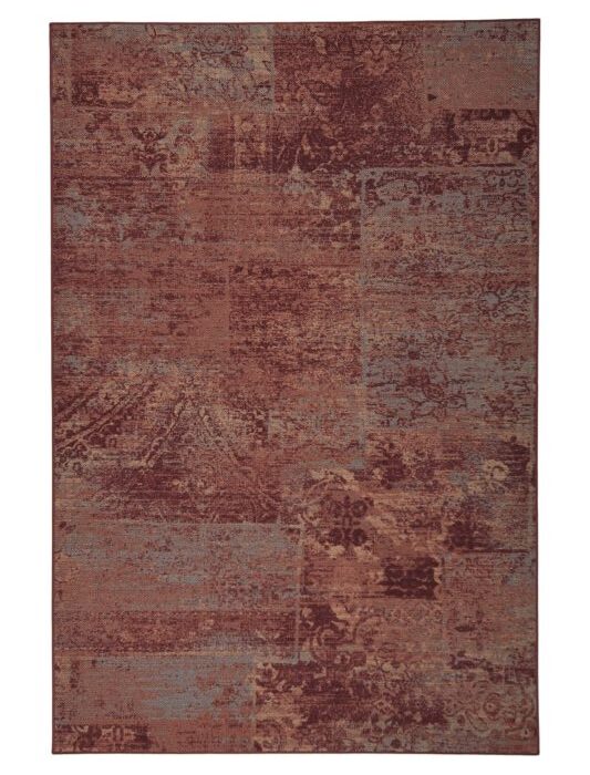 VM Carpet Rustiikki-matto 14 puna-oranssi, useita kokoja