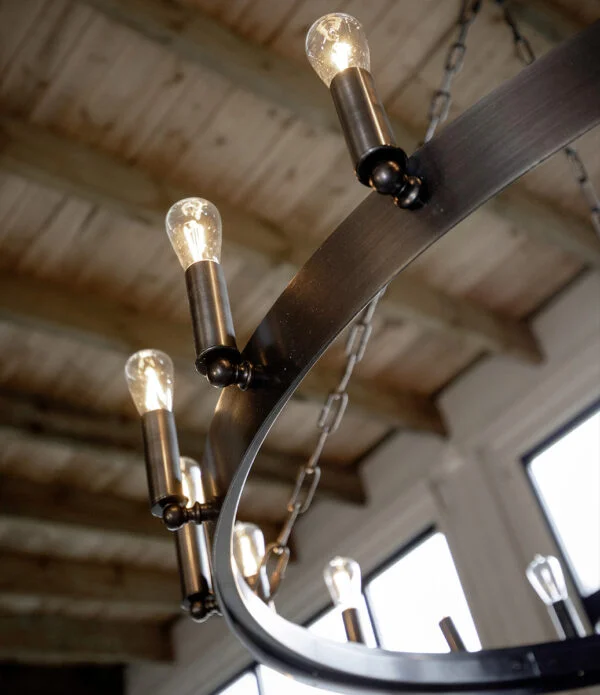 Artwood Crown M brass antigue (20 polttimon) - Image 6