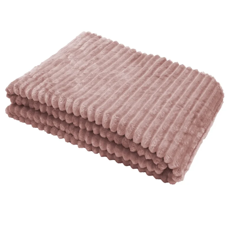 Torkkupeitto Baloo 130x170cm vaalea roosa