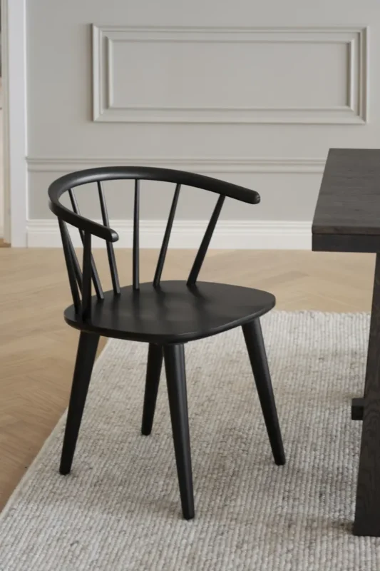 Rowico Carmen tuoli, musta - Image 3