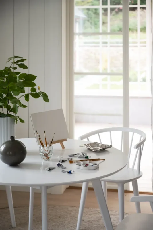 Rowico Carmen tuoli, valkoinen - Image 6