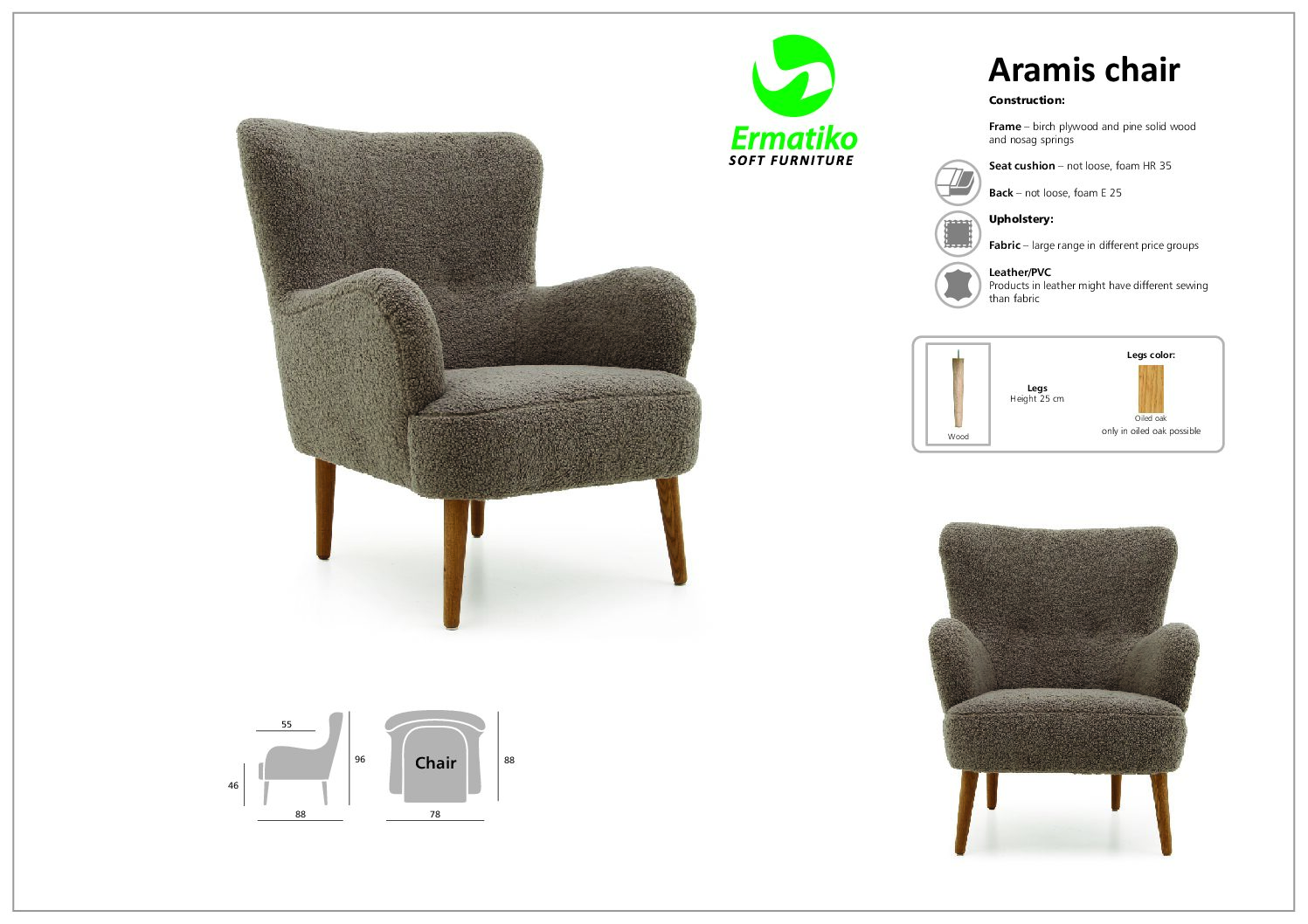 Aramis nojatuoli HR4 - Image 2