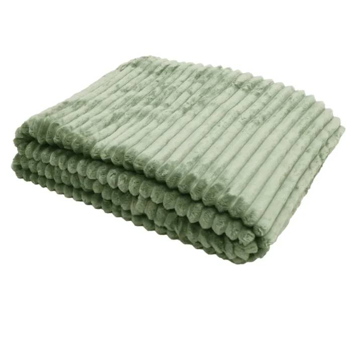 Torkkupeitto Baloo 130x170cm oliivinvihreä