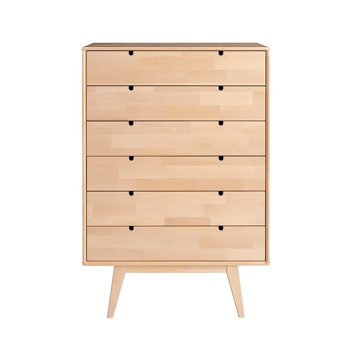 Notte laatikosto koivu 81x36x120 cm