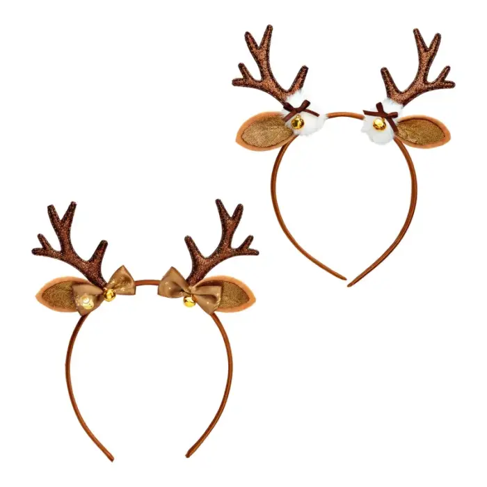 Poro hiuspanta ruskea tekstiili