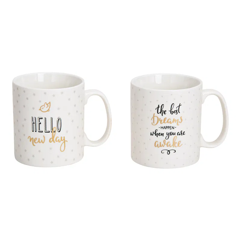 Muki Jumbo tekstillä valkoinen