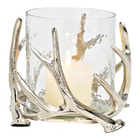 Lyhty Sarvet hopea 20x17x20 cm