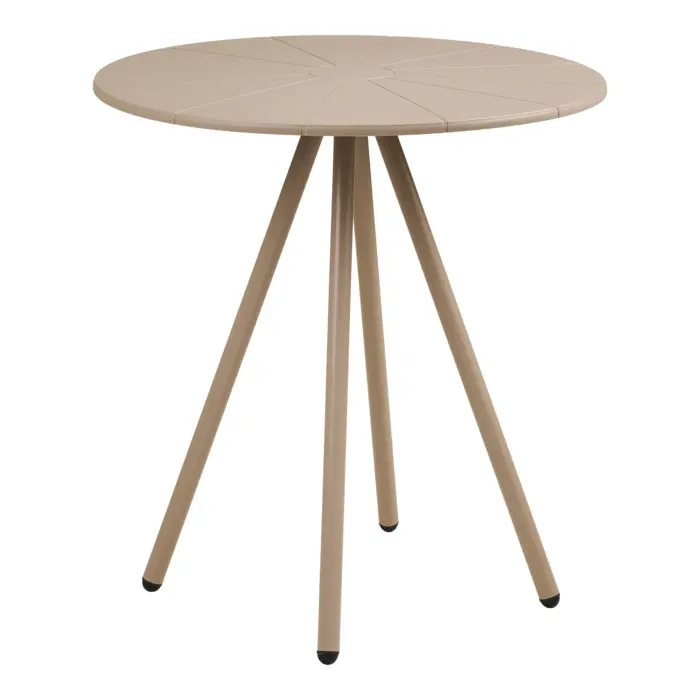 Puutarhakaluste pöytä Barletta Bistro taupe 70cm
