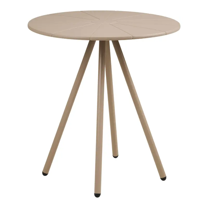 Puutarhakaluste pöytä Barletta Bistro taupe 70cm